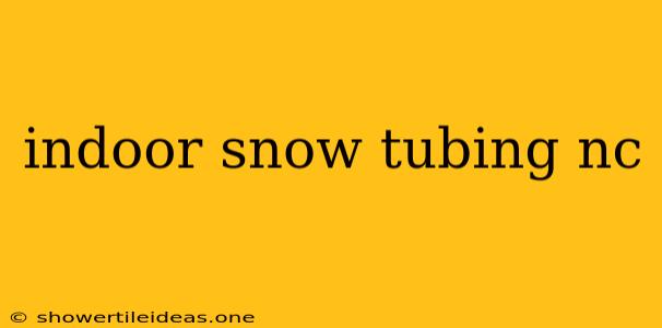 Indoor Snow Tubing Nc