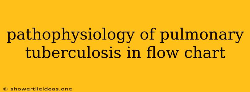 Pathophysiology Of Pulmonary Tuberculosis In Flow Chart